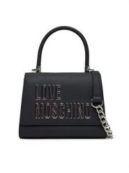 LOVE MOSCHINO Torebka JC4024PP1NKD000B Czarny. Czarne torebki do ręki damskie Love Moschino, bez wzorów, ze skóry, bez dodatków. Za 749.99 zł.