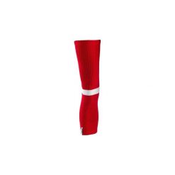 Getry Hokejowe Junior Czerwone. Czerwone legginsy sportowe męskie OROKS, z materiału. Za 49.99 zł.