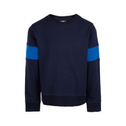 Bluza Z Długim Rękawem Dla Chłopców Antro. Niebieskie bluzy dla chłopców Trespass, bez wzorów, bez ramiączek, bez kaptura. Za 83.99 zł.
