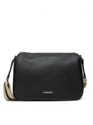 Lasocki Torebka LSK-O-006-07 Czarny. Czarne listonoszki damskie Lasocki, bez wzorów, z materiału, bez dodatków. Za 149.99 zł.