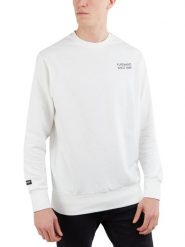Bluza męska Fundango Warren. Białe bluzy męskie Fundango, l, bez wzorów, z bawełny, bez kaptura. Za 299.00 zł.