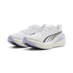 Damskie buty do biegania Deviate NITRO™ 4 PUMA. Żółte obuwie sportowe damskie Puma, bez wzorów, z materiału, do biegania. Za 749.00 zł.