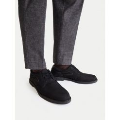 Półbuty Lasocki. Czarne półbuty na co dzień męskie Lasocki, bez zapięcia. Za 229.99 zł.