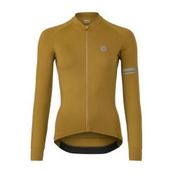 Damski jersey z długim rękawem Agu Solid Performance. Brązowe koszule damskie AGU, bez wzorów, z jersey, bez kołnierzyka, bez ramiączek. Za 794.50 zł.
