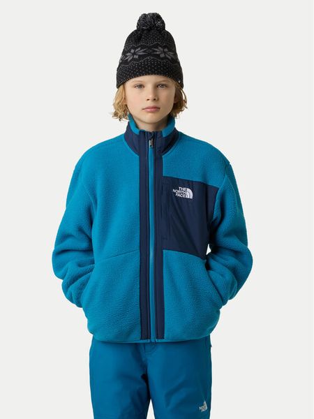 The North Face Polar Yumiori NF0A8AZG Niebieski Regular Fit. Niebieskie bluzy dla chłopców The North Face, bez wzorów, z polaru, bez ramiączek, bez kaptura. Za 209.99 zł.
