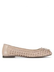 Lasocki Baleriny CEO-WI45-550-01 Beżowy. Brązowe baleriny damskie Lasocki, bez wzorów, ze skóry, bez obcasa. Za 199.99 zł.