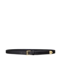 Pasek Damski LAUREN RALPH LAUREN. Czarne paski damskie Lauren Ralph Lauren, bez wzorów. Za 259.99 zł.