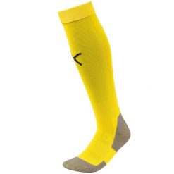 Getry piłkarskie Puma Liga Core Socks. Czarne legginsy sportowe męskie Puma, s, bez wzorów, do piłki nożnej. Za 39.00 zł.