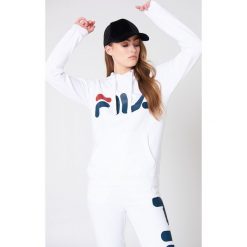 FILA Bluza z kapturem Classic Logo - White. Białe bluzy damskie Fila, z nadrukiem. Za 242.95 zł.