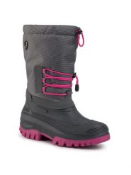 CMP Śniegowce Kids Ahto Wp 3Q49574J Szary. Szare buty zimowe dziewczęce CMP, z materiału, bez zapięcia. Za 189.99 zł.