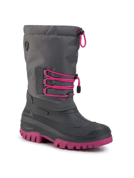 CMP Śniegowce Kids Ahto Wp 3Q49574J Szary. Szare buty zimowe dziewczęce CMP, z materiału, bez zapięcia. Za 219.99 zł.