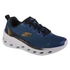 Buty do biegania męskie, Skechers Glide Step Swift - Frayment. Niebieskie buty sportowe męskie Skechers, bez zapięcia, do biegania. Za 359.00 zł.