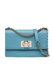 Furla Torebka BAFKACOARE0002254S1007 Niebieski. Niebieskie torebki do ręki damskie Furla, bez wzorów, ze skóry, wizytowe, bez dodatków. Za 839.99 zł.