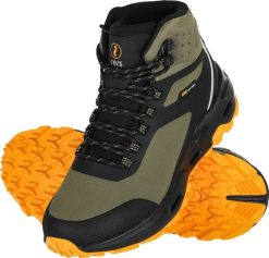 Buty trekkingowe męskie Reis BHILL - Trzewik męskie z tkaniny softshell w połączeniu z PU oraz TPU lekkie oddychające dealne zarówno do pracy górskich. Trekkingi męskie Reis. Za 160.66 zł.