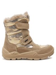Primigi Śniegowce 6882522 M GORE-TEX Beżowy. Brązowe buty zimowe dziewczęce Primigi, bez wzorów, z gore-texu, bez zapięcia. Za 459.99 zł.