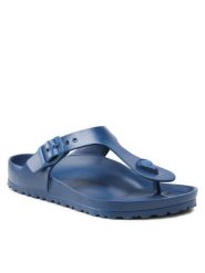 Birkenstock Japonki Gizeh Eva 1019161 Granatowy. Niebieskie klapki damskie Birkenstock, bez wzorów, z tworzywa sztucznego, bez obcasa. Za 179.99 zł.