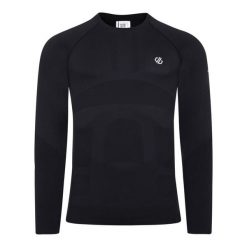 Męska bielizna termoaktywna na wędrówki - w strefie II. Czarna bielizna termoaktywna męska Dare 2b, m, z elastanu. W wyprzedaży za 86.00 zł.