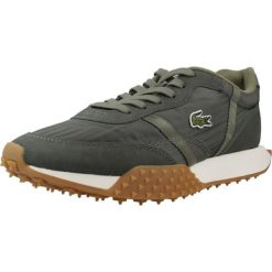 Tenisówki Lacoste Model L-spin Evo Kolor Zielony. Zielone trampki męskie Lacoste, bez wzorów, z materiału, klasyczne, bez zapięcia. Za 690.95 zł.