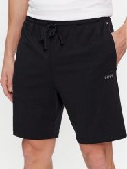 Boss Szorty sportowe Mix&Match 50515367 Czarny Regular Fit. Czarne krótkie spodenki sportowe męskie Boss, m, bez wzorów, z bawełny. Za 159.99 zł.
