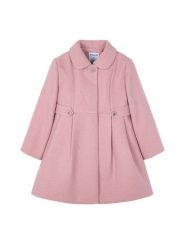Mayoral Płaszcz przejściowy 4440 Różowy Regular Fit. Czerwone kurtki i płaszcze dla dziewczynek Mayoral, bez wzorów, z syntetyku, bez kaptura. Za 269.99 zł.
