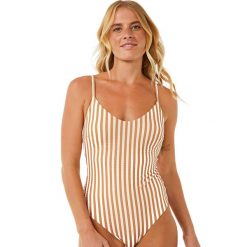 Strój kąpielowy jednoczęściowy damski Rip Curl Premium Cheeky. Czarne kostiumy jednoczęściowe damskie RIPCURL, m, bez wzorów. Za 239.99 zł.