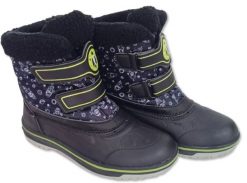 Buty Śniegowce Cleve Rozmiar 32 - Chłopięce Czarne. Czarne buty zimowe chłopięce Cleve, bez wzorów, bez zapięcia. Za 69.99 zł.