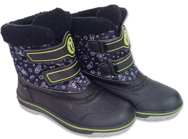 Buty Śniegowce Cleve Rozmiar 32 - Chłopięce Czarne. Czarne buty zimowe chłopięce Cleve, bez wzorów, bez zapięcia. Za 69.99 zł.