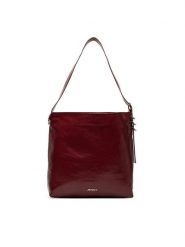 JENNY Torebka C-JEN-S-001-08 Bordowy. Czerwone torebki do ręki damskie Jenny, bez wzorów, z materiału, bez dodatków. Za 169.99 zł.