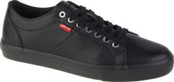 Levi`s Levi's Woodward 231571-794-60 Czarne 42. Czarne trampki męskie bez wzorów, bez zapięcia. Za 279.98 zł.