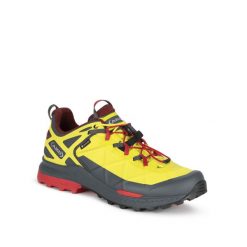 Buty turystyczne męskie AKU M'S ROCKET DFS GTX. Żółte trekkingi męskie Aku, trekkingowe. Za 827.00 zł.