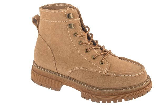 Trapery damskie, Bradie Lace Up Boots. Brązowe śniegowce i trapery damskie Roxy, z materiału. Za 349.99 zł.