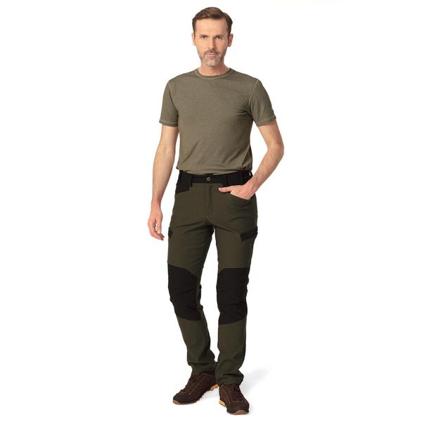 Spodnie myśliwskie męskie Tagart Cramp Pro Black Green elastyczne. Zielone spodnie materiałowe męskie tagart, m, bez wzorów. Za 449.00 zł.