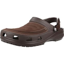 Buty do chodzenia męskie Crocs Yukon Vista Ii Clog. Brązowe klapki męskie Crocs, z materiału, sportowe. Za 279.00 zł.