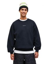 Bluza Peak Performance męska Original Terry Crew czarna - L. Czarne bluzy męskie Peak Performance, l, bez wzorów, z bawełny, bez kaptura, trekkingowe. Za 469.00 zł.