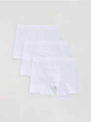 3 pack bokserek Long - biały. Białe bokserki męskie Reserved, l, bez wzorów. Za 69.99 zł.