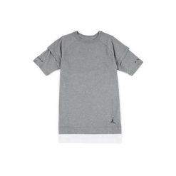 Koszulka sportowa męska Nike AJ Xiii. Szare koszulki sportowe męskie Nike, l, bez wzorów, bez kołnierzyka, bez ramiączek. Za 266.00 zł.