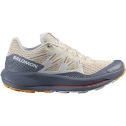 Buty do biegania damskie Salomon Pulsar Trail W. Brązowe obuwie sportowe damskie Salomon, bez wzorów, do biegania. W wyprzedaży za 408.00 zł.