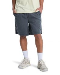 Elastyczne spodenki dla Mężczyzn TAXER 19" Czarny. Czarne szorty męskie Quiksilver, m, bez wzorów, z bawełny. Za 189.99 zł.