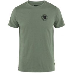 Koszulka bawełniana męska Fjallraven 1960 Logo T-Shirt. Zielone t-shirty męskie Fjällräven, l, bez wzorów, z bawełny, klasyczne, bez kołnierzyka. Za 181.49 zł.