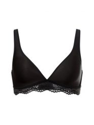 SKINY Biustonosz - Triangle Spacer Kobiety czarny, 75A. Czarne biustonosze Skiny, bez wzorów, z koronki. Za 199.95 zł.