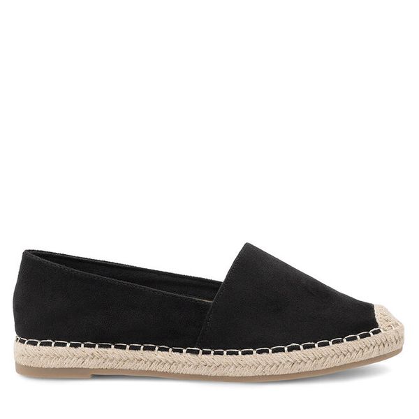 Espadryle Jenny Fairy. Czarne espadryle damskie Jenny Fairy, bez wzorów, bez obcasa, bez zapięcia. Za 47.99 zł.