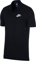Nike Koszulka męska M NSW Polo PQ Matchup czarna r. S (909746 010). Czarne koszulki polo męskie Nike, m, bez wzorów, bez ramiączek. Za 77.85 zł.