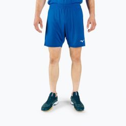 Spodenki treningowe męskie Mizuno Soukyu. Białe krótkie spodenki sportowe męskie Mizuno, m, bez wzorów, z materiału, do piłki ręcznej. Za 48.99 zł.