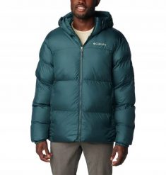 Columbia Puffect Hooded Jacket 2008413414 Granatowe L. Kurtki męskie Columbia, l, bez wzorów, bez kaptura. Za 504.92 zł.