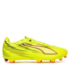 Buty do piłki nożnej Puma. Żółte buty sportowe męskie Puma, bez zapięcia. Za 179.99 zł.