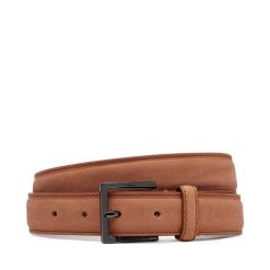 Pasek Męski Tommy Hilfiger. Brązowe paski damskie Tommy Hilfiger, bez wzorów. Za 269.99 zł.