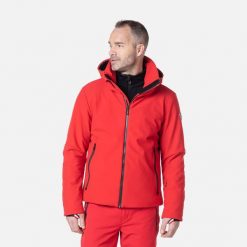 Kurtka narciarska męska Rossignol Versatile. Czerwone kurtki snowboardowe męskie Rossignol, l, bez wzorów, z materiału, bez kaptura, narciarskie, primaloft. Za 1,779.00 zł.