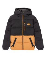 Kurtka do sportów zimowych techniczna dla Chłopców HIGHLAND. Brązowe kurtki i płaszcze dla chłopców Quiksilver, bez wzorów, z materiału, sportowe, bez kaptura. Za 357.80 zł.