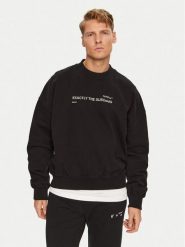 Off-White Bluza OMBA067S23FLE0021032 Czarny Regular Fit. Czarne bluzy męskie OFF-WHITE, m, bez wzorów, z bawełny, bez kaptura. Za 1,349.00 zł.