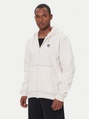 Adidas Bluza Essentials Trefoil JW0968 Écru Regular Fit. Bluzy męskie Adidas, m, bez wzorów, z bawełny, bez kaptura. Za 299.99 zł.
